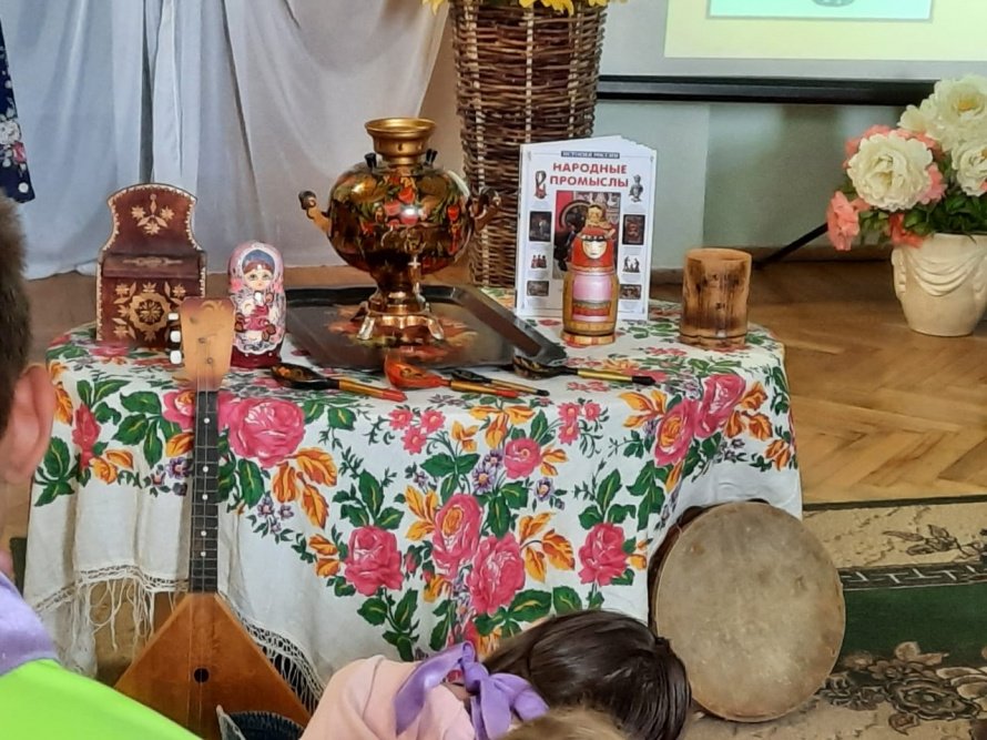 Фолк-урок «Здравствуй, Матрёшка»