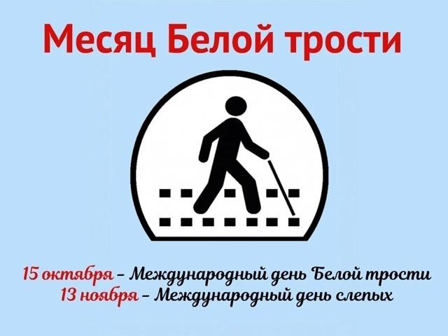 «Я вижу сердцем» — Месячник «Белая трость — 2025»