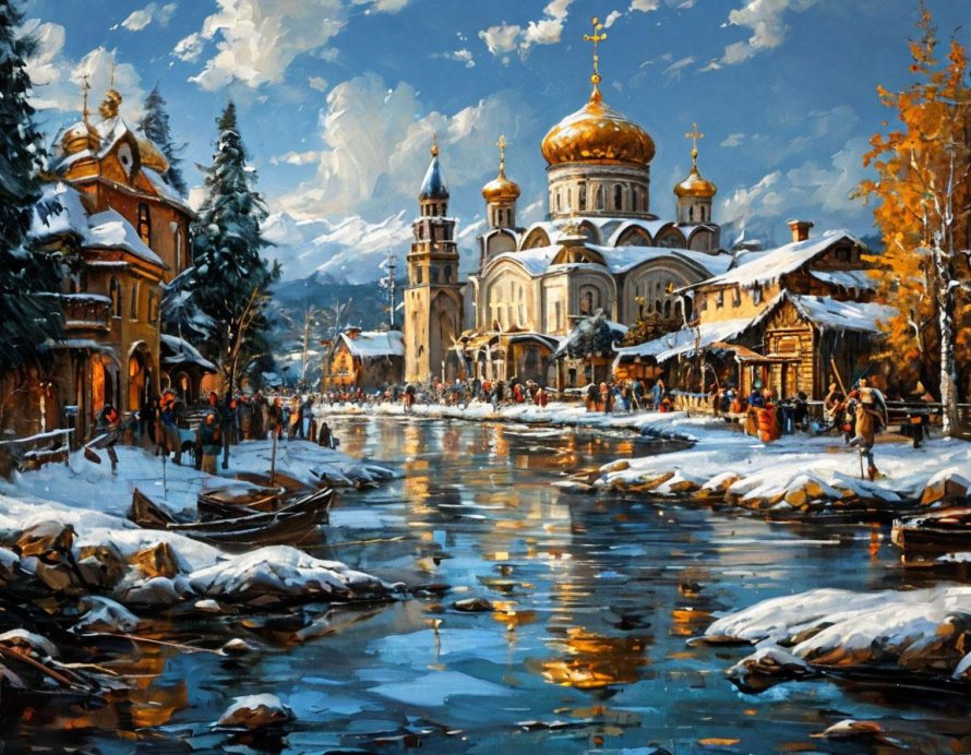 «Ах, святые вечера! Праздновать пришла пора!»